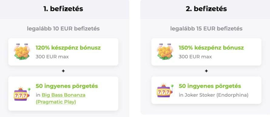 pachet bonus de bun venit